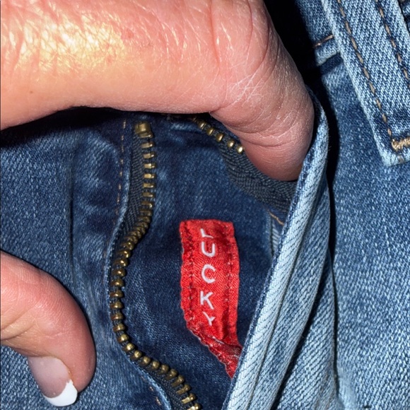 Lucky Brand Sweet Mid-RiseBlue Flared Women's Jeans - Picture 7 of 7